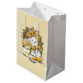 Elke leeftijd Schattigee egel Medium Cadeauzakje (Voorkant Gekanteld)