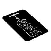 elke lege fles is gevuld met een geweldig verhaal magneet (Rechterzijde)