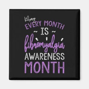 Elke maand is fibromyalgie bewustzijnsmaand magneet