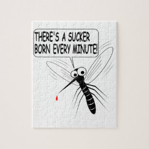 Elke minuut wordt er een Sucker geboren. Legpuzzel