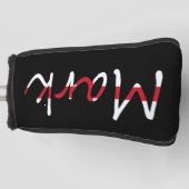 Elke naam bedekt op Engeland Vlag pcnt Golfheadcover (Voorkant)