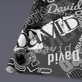 Elke naam Creative Black & White Cadeaupapier