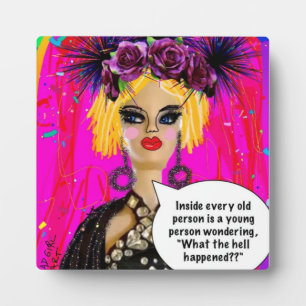 Elke oudere persoon is een jongere fotoplaat