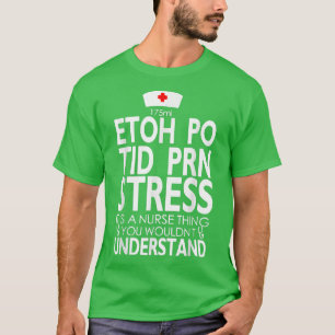 Elke Po Tid Prn benadrukt dat het een zuster ding T-shirt