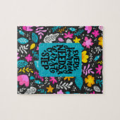 Elke reis heeft een eerste stap nodig legpuzzel (Horizontaal)