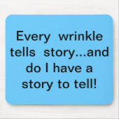 Elke rimpel vertelt het muispad van het verhaal muismat (Voorkant)