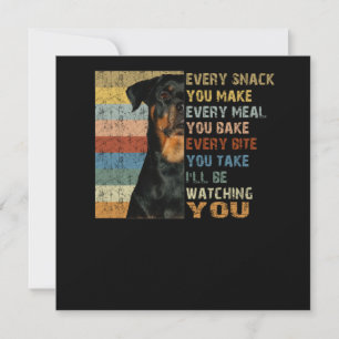 Elke snack die je maakt elke maaltijd die je bakt kaart