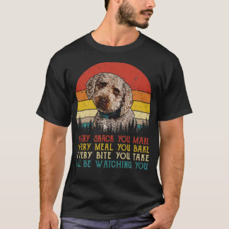 elke snack die je maakt elke maaltijd die je bakt t-shirt