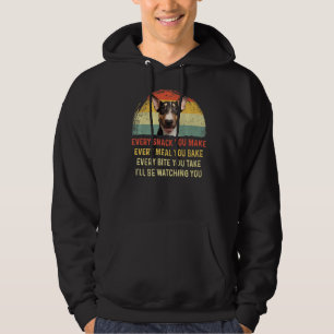 Elke snack die je maakt Engelse Bull Terrier Dog M Hoodie