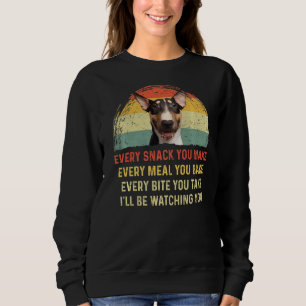 Elke snack die je maakt Engelse Bull Terrier Dog M Trui