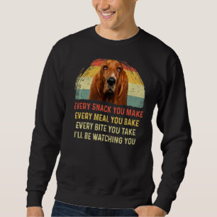 Elke snack die je maakt van Basset Hound Dog mama Trui