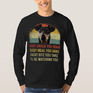 Elke snack die je maakt van Manchester Terrier Dog T-shirt