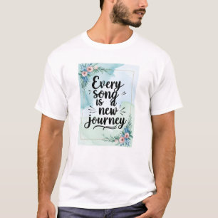 Elke Song Is Een Nieuwe Reis T-shirt