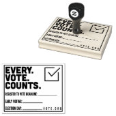Elke stem telt stempel (Gestempeld)