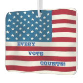 Elke stemloket. - luchtverfrisser (Links)