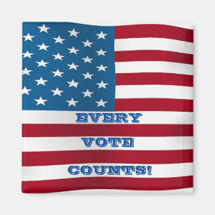 Elke stemloket. - Sq. magnet Magneet