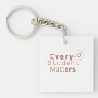 Elke student is belangrijk sleutelhanger