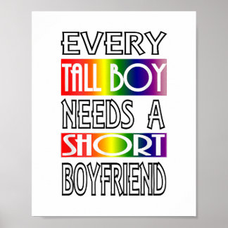 Elke Tall Boy LGBTQ Pride Gay Mannen Gay Pride Gay Poster
