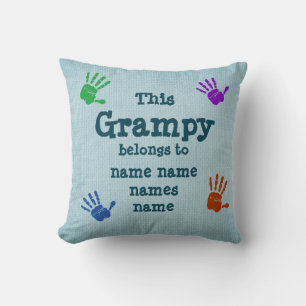 Elke tekst wijzigen - Deze Grampy behoort toe. Ja. Kussen
