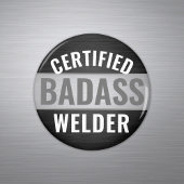 Elke tekstzwarte en witte gecertificeerde badbagla magneet