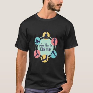 Elke Tijd Is Yoga Tijd T-shirt