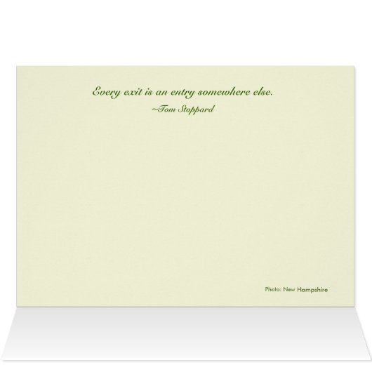 Elke uitgang is een ingang ergens anders (Binnen Horizontaal (Boven))