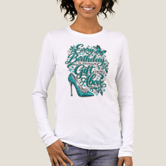 Elke verjaardag is weer een geschenk van boven Tri-Blend shirt