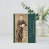 Elke voltooiing begint met het besluit briefkaart (Staand voorkant)