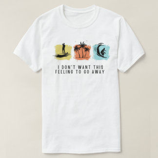 elke Wave Quote Tee | Deze Gevoel Ocean Liefhebber T-shirt