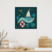 Elke zomer heeft een verhaal Poster (Keuken)