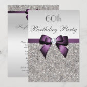 Elke zondag van de Age Vogelpartij Zilveren Violet Kaart (Voorkant / Achterkant)