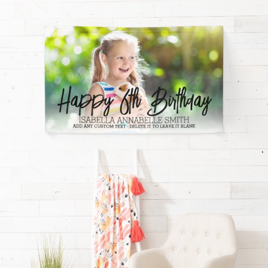 Elke zonnige kind op zondag krijgt een aangepaste  spandoek (Insitu)