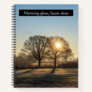 Elke Zonsondergang Verse Start Kust Notitieboek