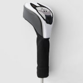 elkie dog head golfheadcover (Schuin)