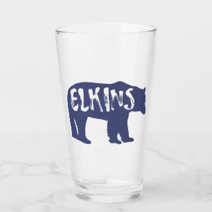 Elkins West Virginia Beer Glas
