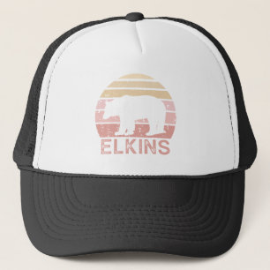 Elkins West Virginia Retro Beer Trucker Pet