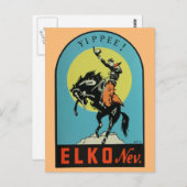 Elko, Nevada Briefkaart (Voorkant / Achterkant)