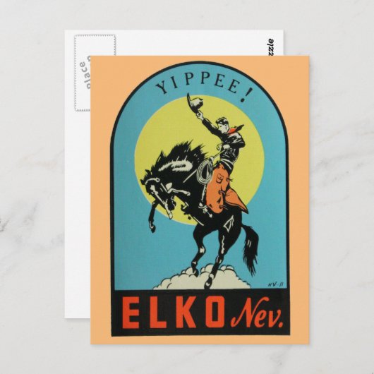 Elko, Nevada Briefkaart (Voorkant / Achterkant)
