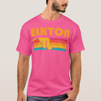 Elkton Maryland Verdrietig Souvenir T-shirt