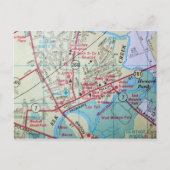 ELKTON, MD  Map Briefkaart (Voorkant)