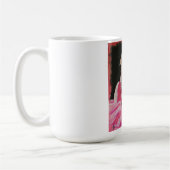 Ella assez dans la tasse de café rose (Gauche)