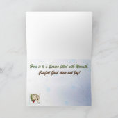 Ella de kerstsleutel kaart (Binnen)