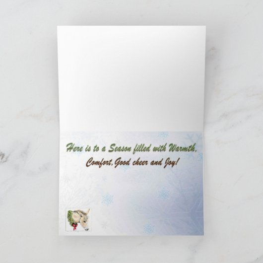 Ella de kerstsleutel kaart (Binnen)