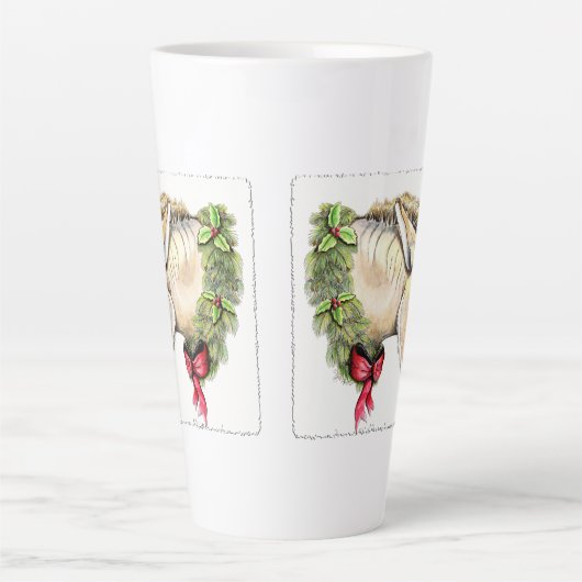 Ella de kerstsleutel latte mok (Voorkant)