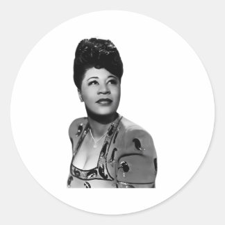 Ella Fitzgerald Ronde Sticker