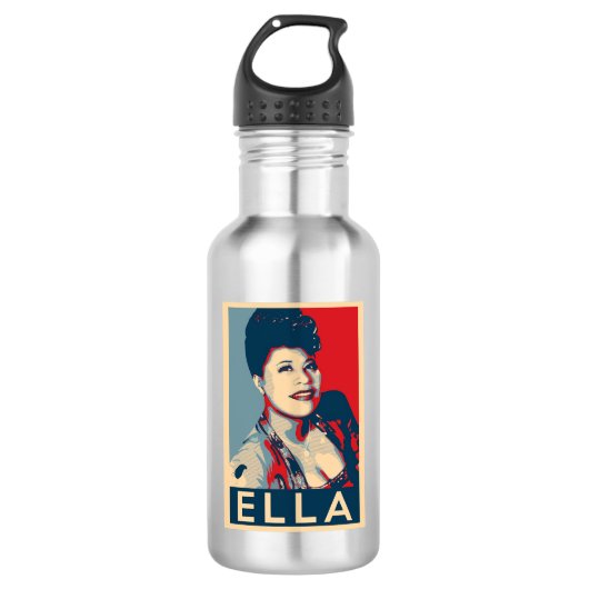 Ella Fitzgerald Waterfles (Voorkant)