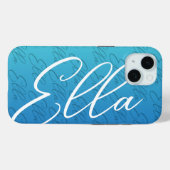 Ella Herhalende Naam Patroonontwerp Case-Mate iPhone Case (Achterkant (horizontaal))