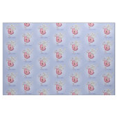 Ella le tissu de ballerine d'éléphant (Fat Quarter)