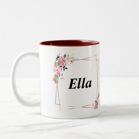 Ella nom Mug - Custom Coffee Cup with An (Gauche)