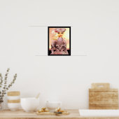 Ella op Canvas Print (Keuken)